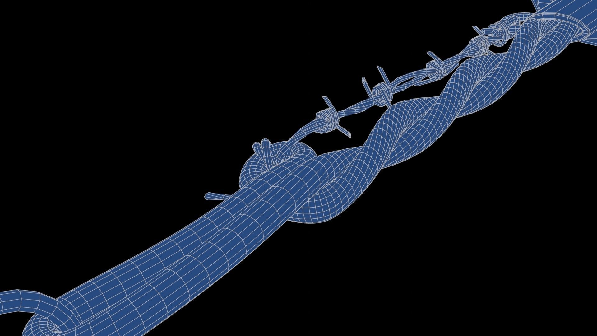 Modifiable Strike Weapon 04 Low-poly 3D model_27