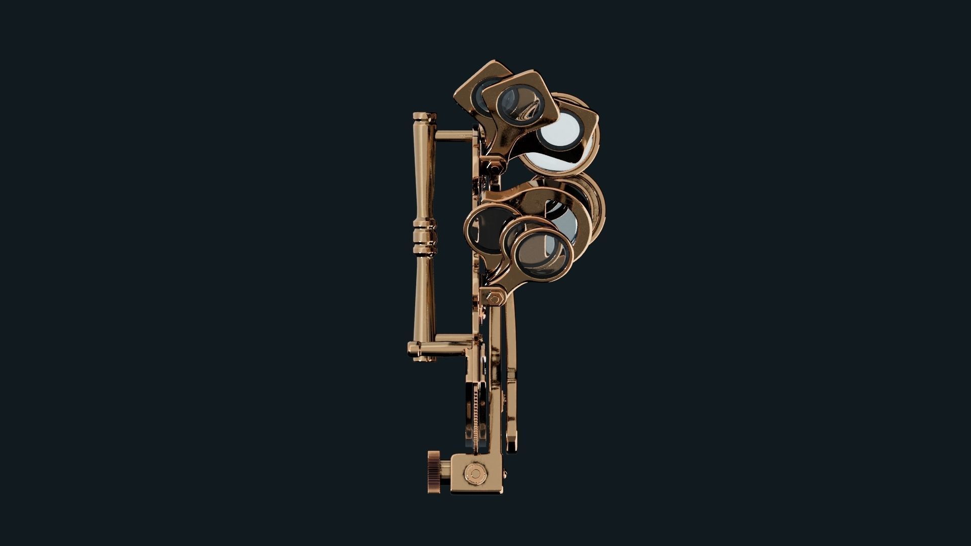 Sextant 3D model_10