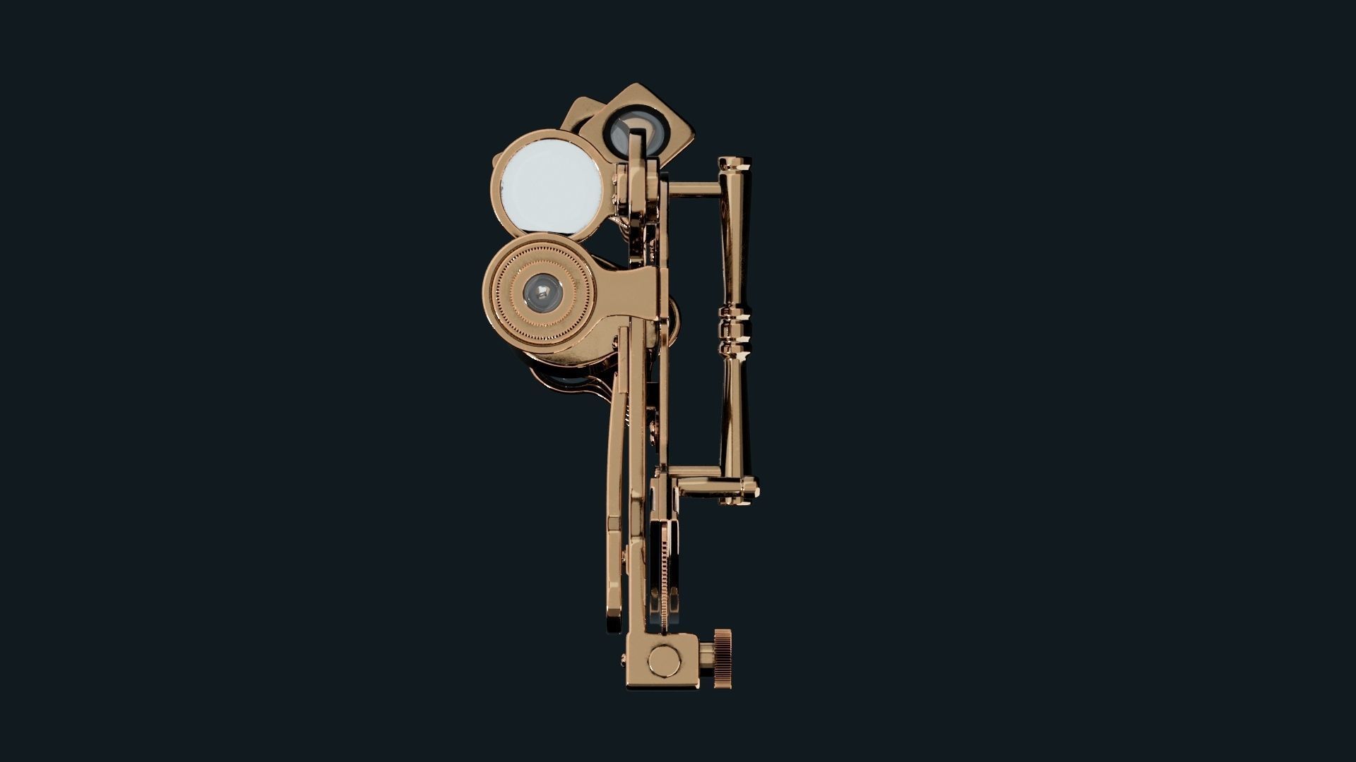 Sextant 3D model_9