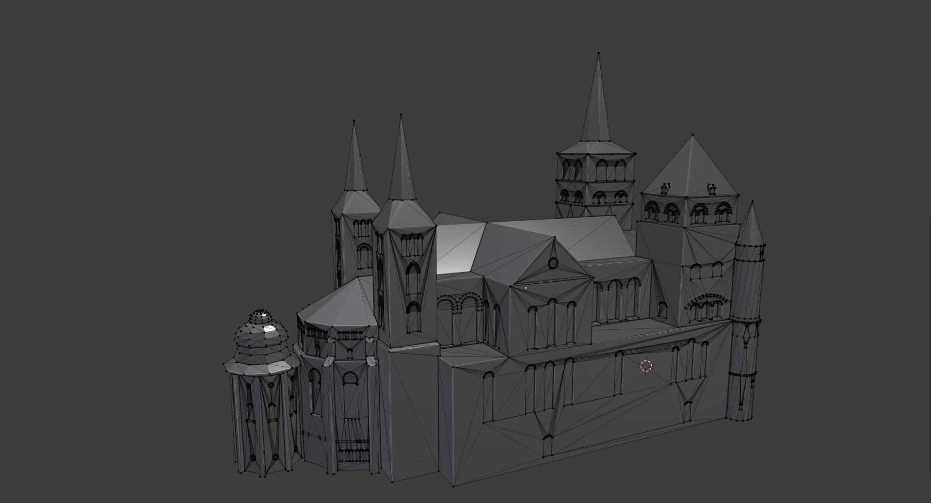 Trier cathedral 3D printable model 3D print model_14