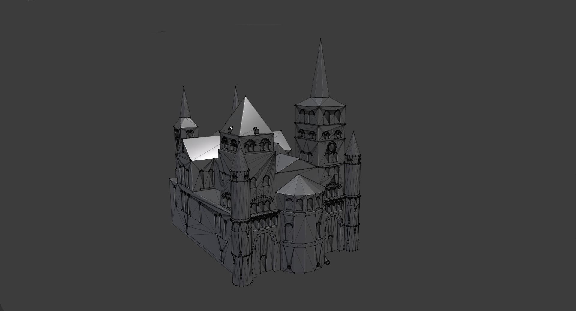 Trier cathedral 3D printable model 3D print model_13