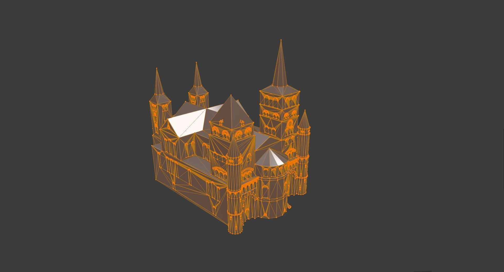 Trier cathedral 3D printable model 3D print model_16