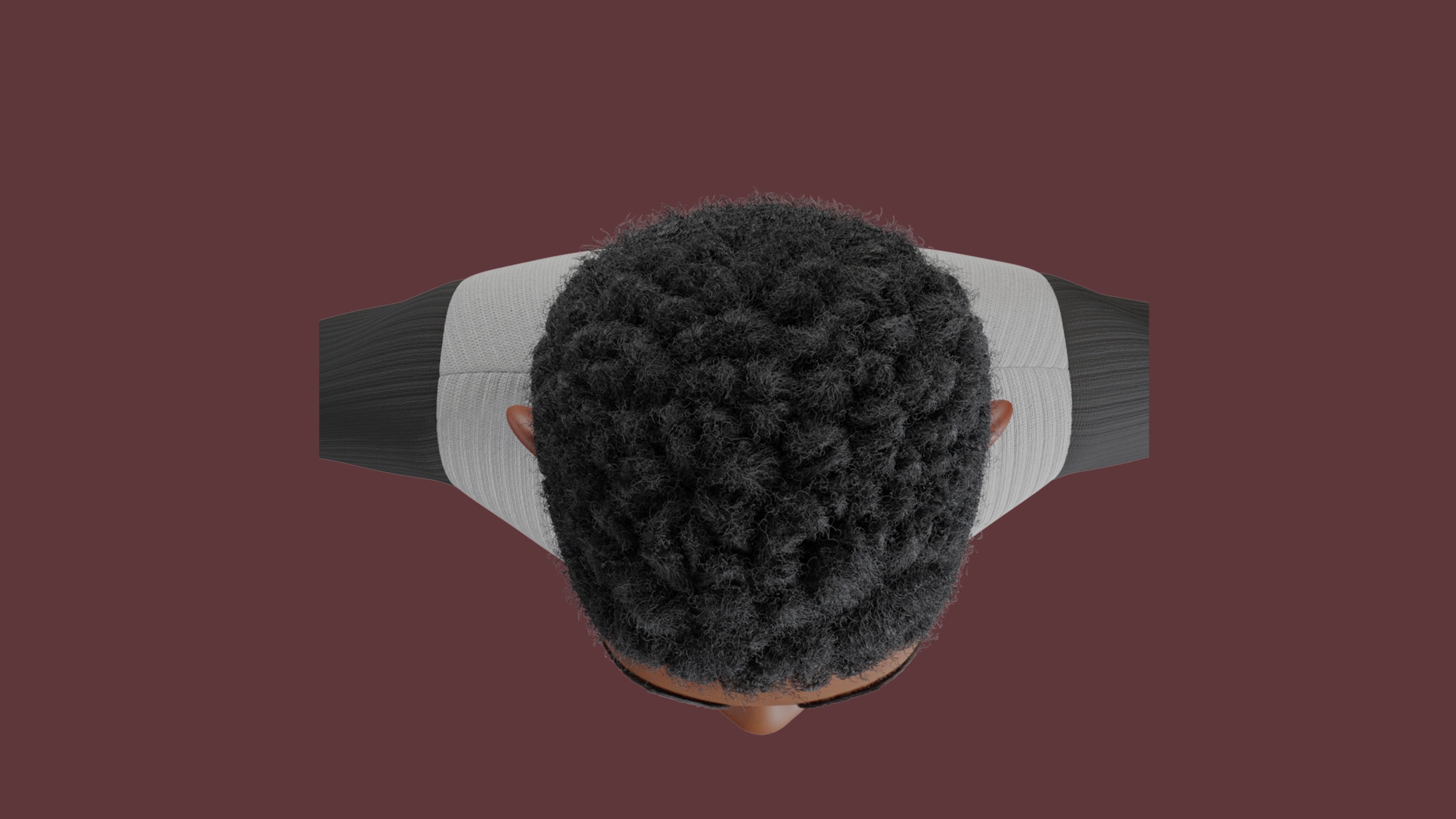 Stylized Boy NOT Rigged 3D model_34