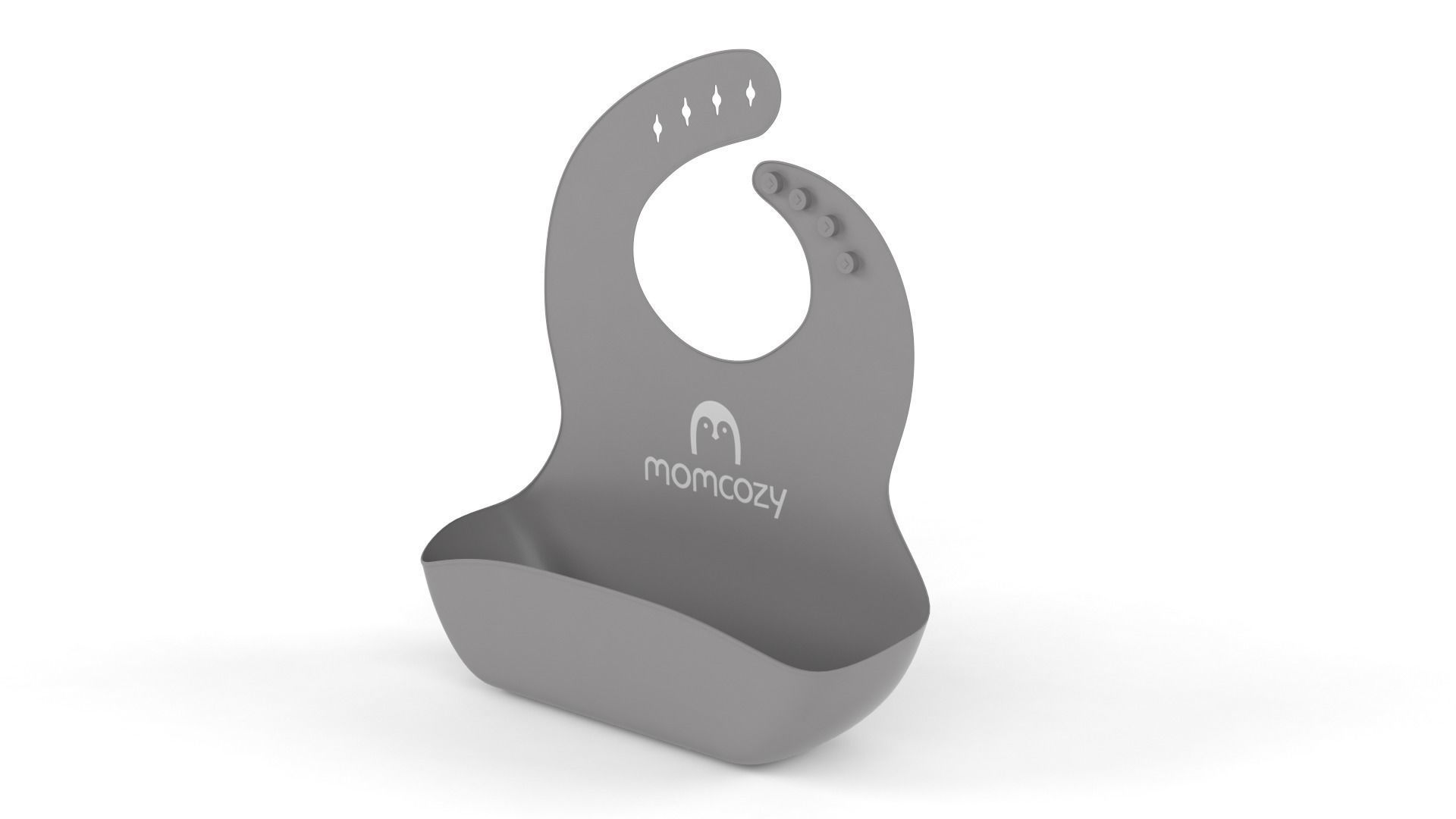 Silicone Bib 3D model_2