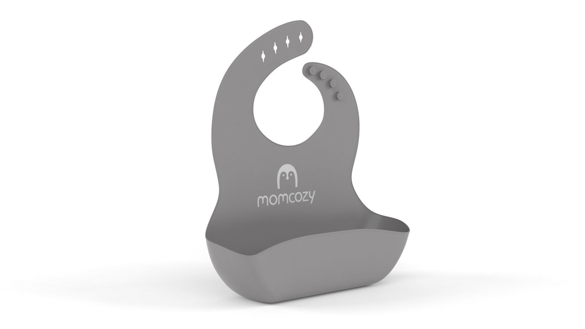 Silicone Bib 3D model_4