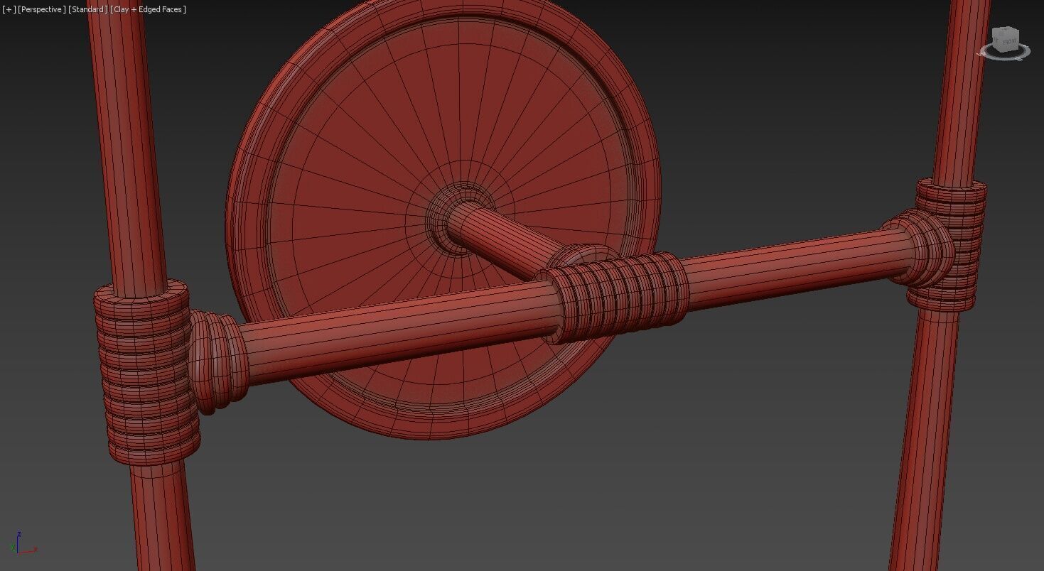 Rhodes Double Sconce 3D model_9