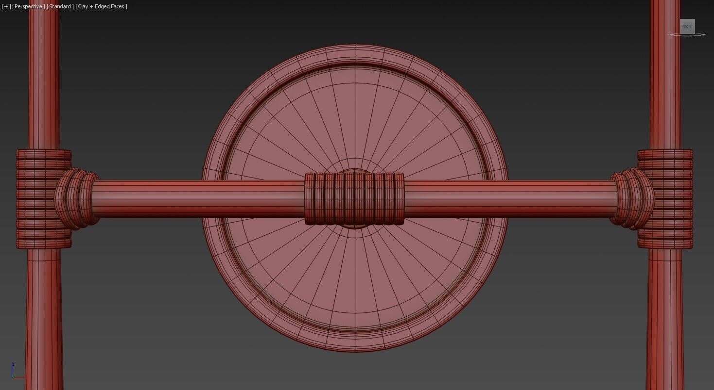 Rhodes Double Sconce 3D model_11