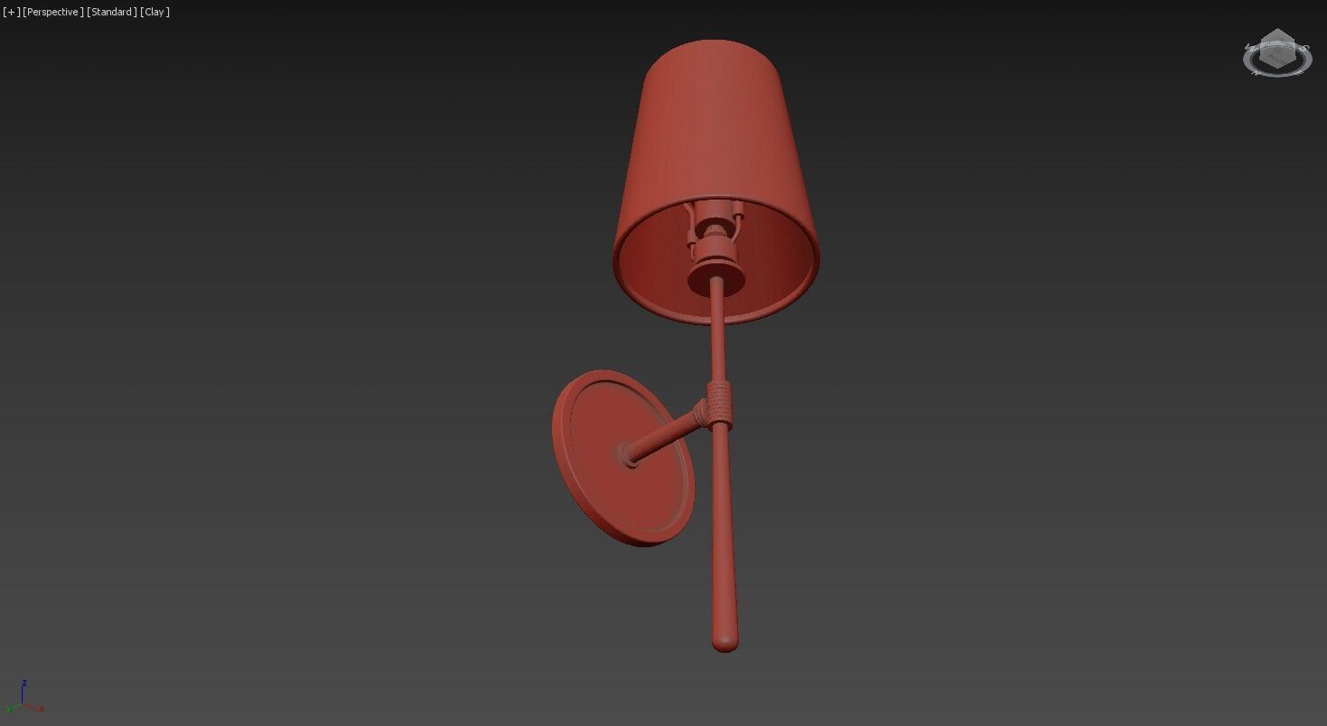 Rhodes Sconce 3D model_8