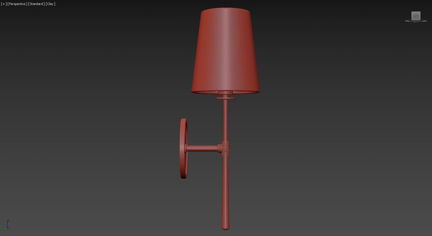 Rhodes Sconce 3D model_9