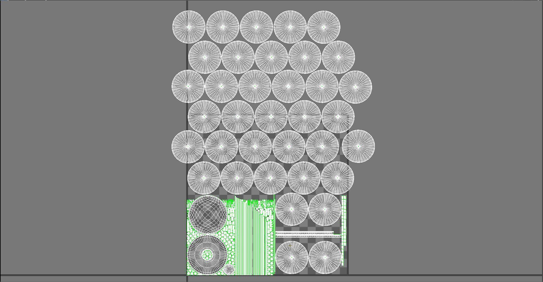 Arica Round Chandelier 36 Light 3D model_7