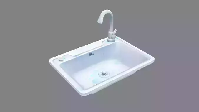 Cartoon sink
