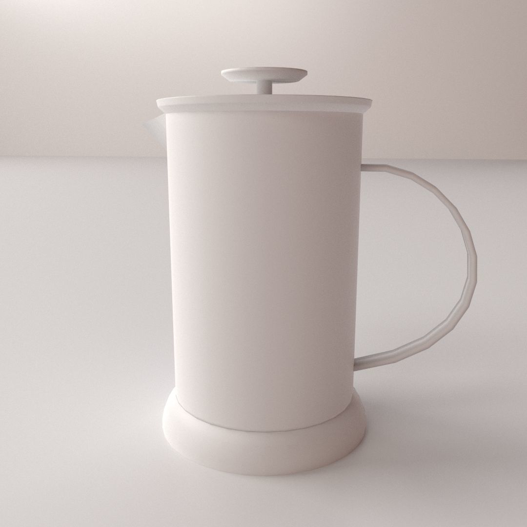 Milk Frother 3D model_3