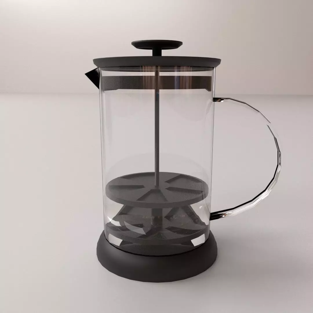 Milk Frother 3D model_0
