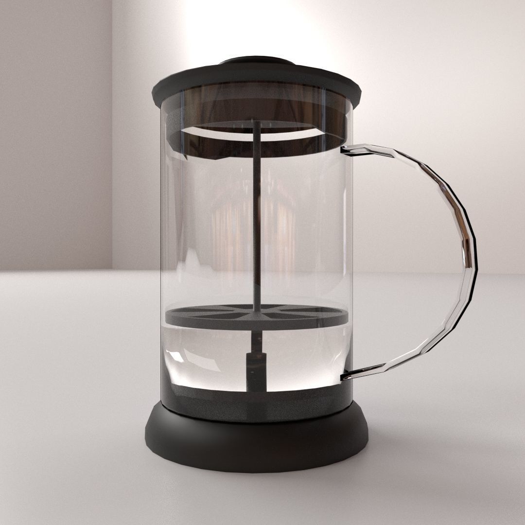Milk Frother 3D model_2