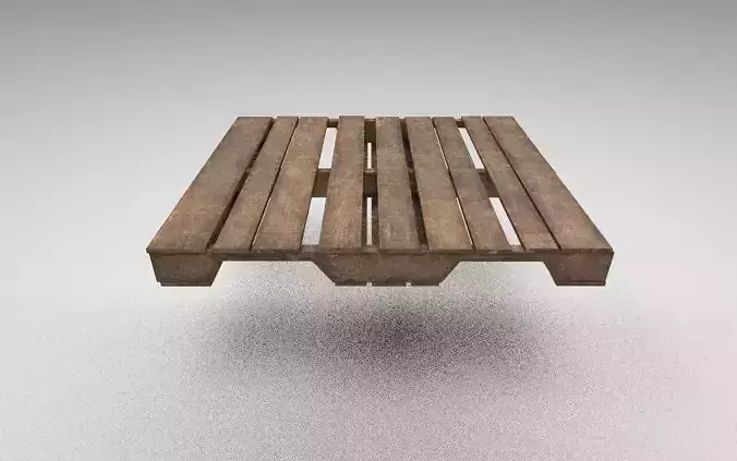 European wood pallet 