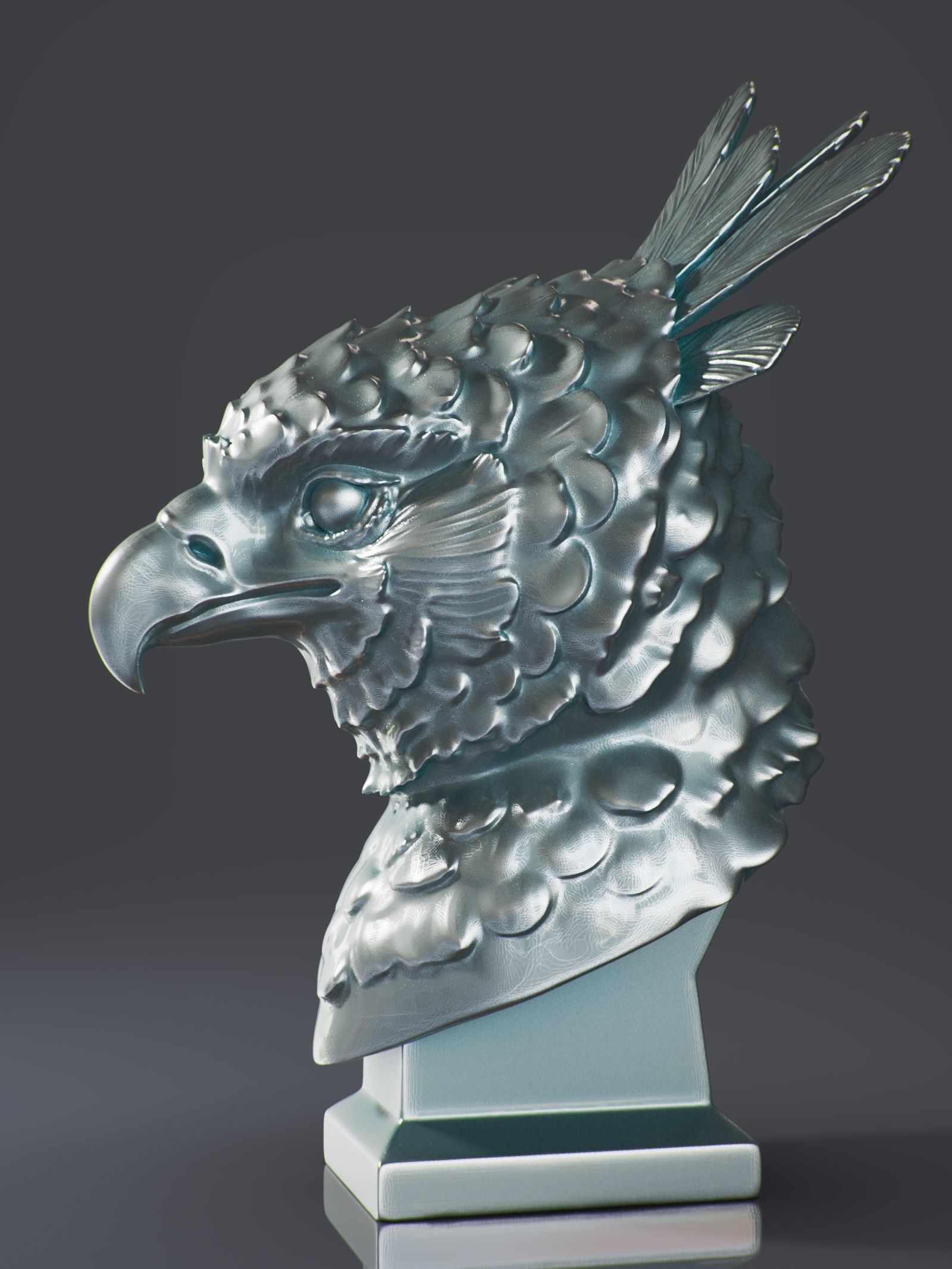 Harpy Eagle 3D print model_1