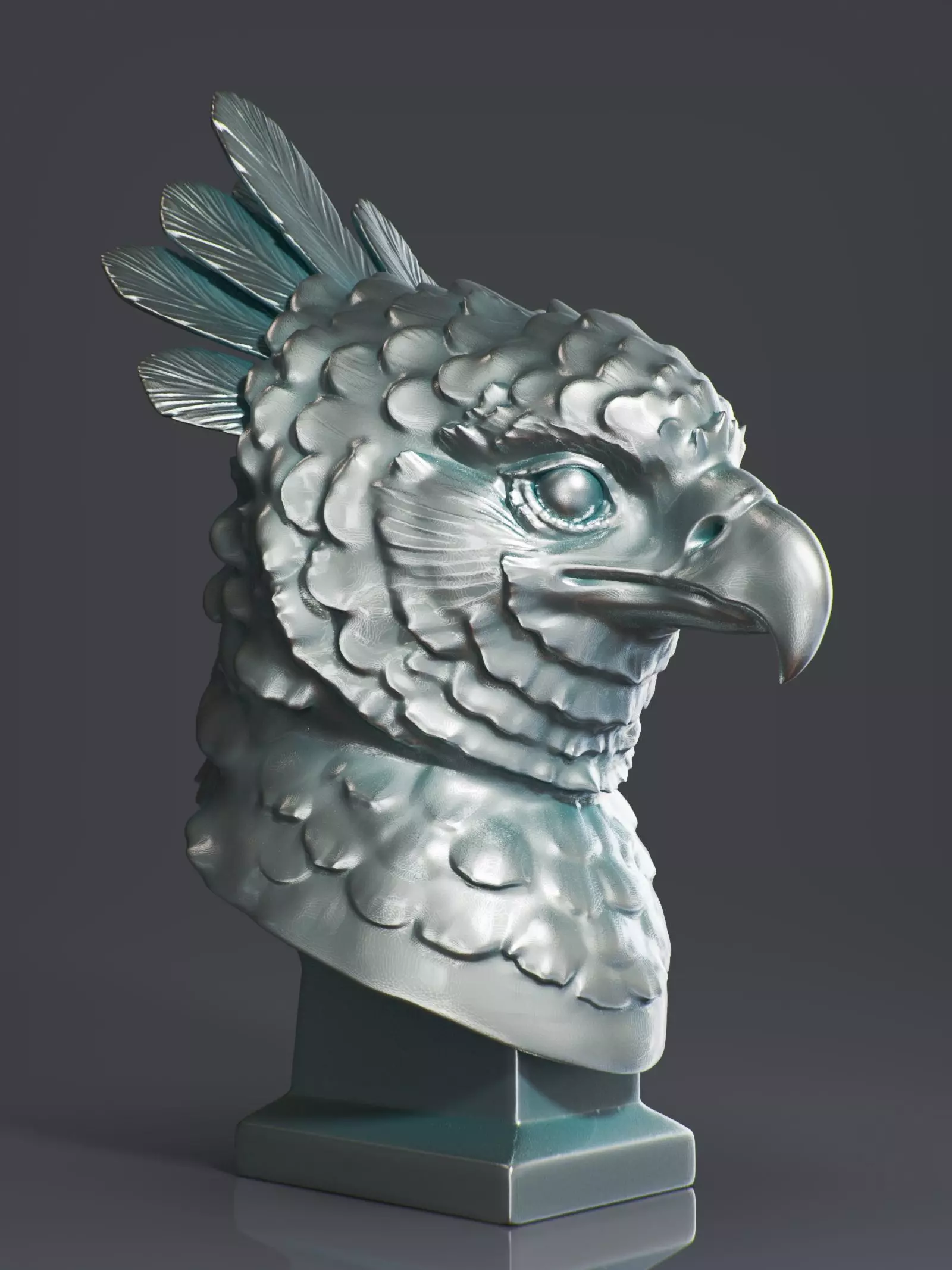 Harpy Eagle 3D print model_0