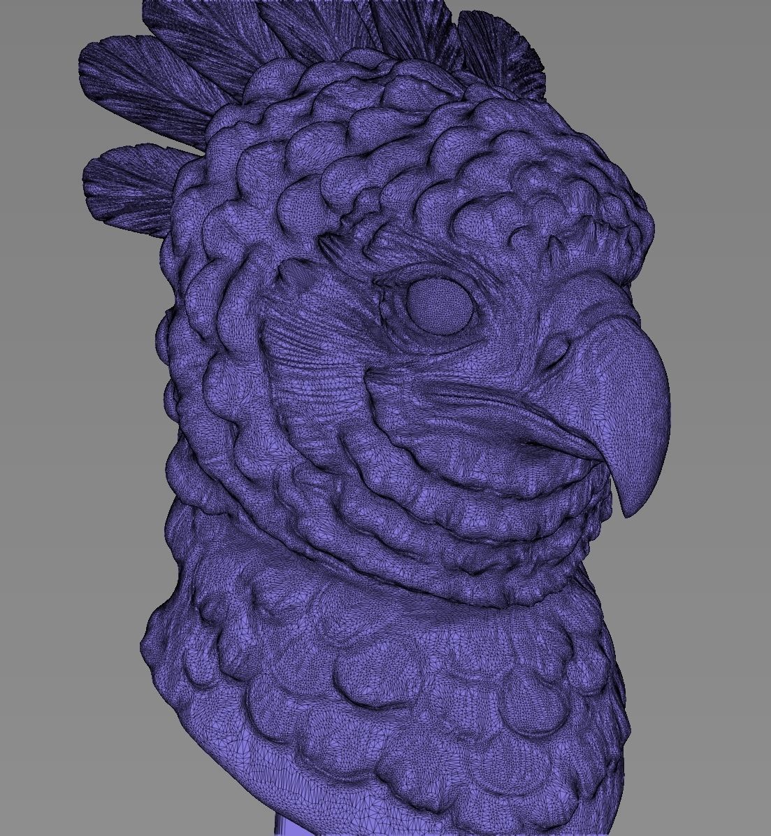 Harpy Eagle 3D print model_5