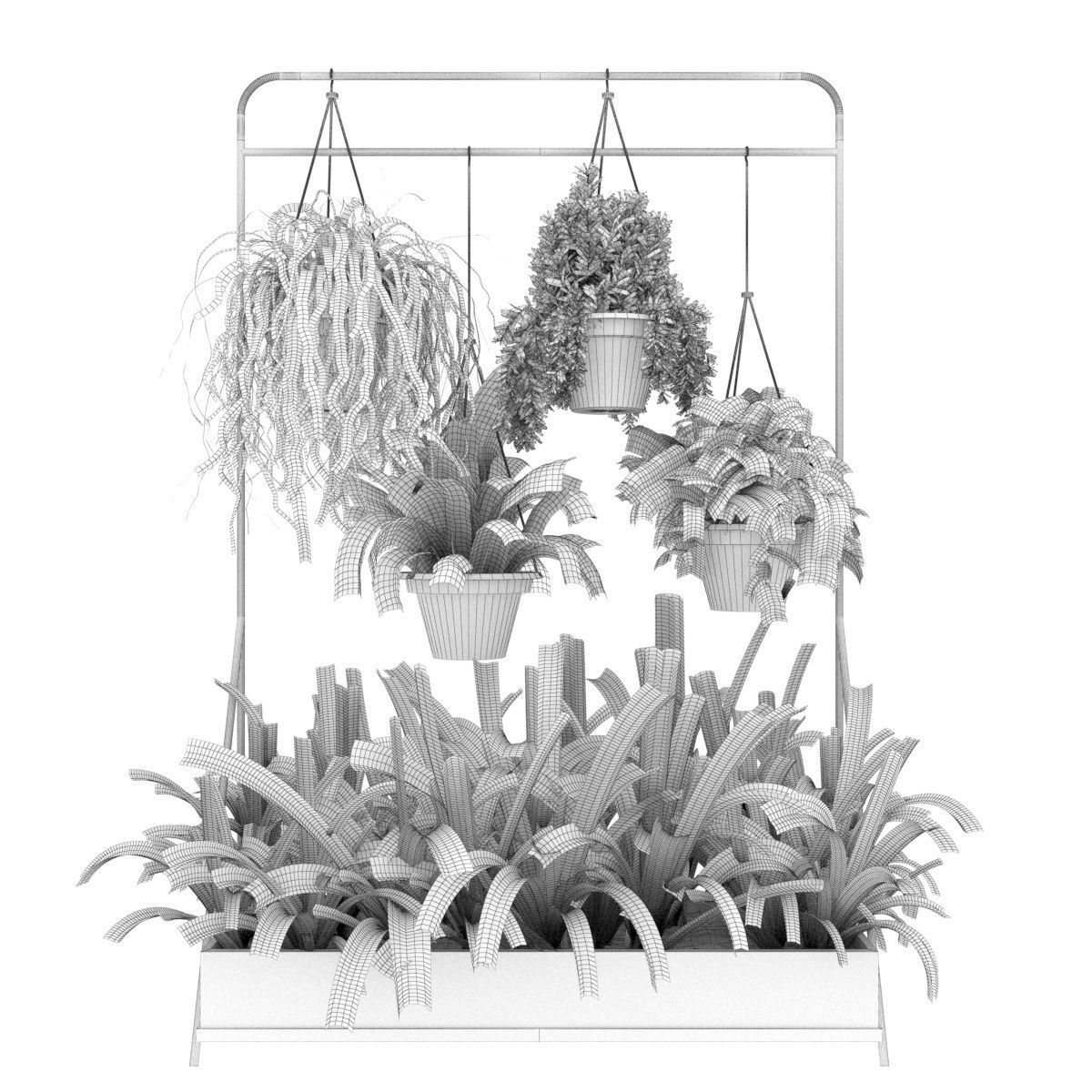 Collection plant vol 257 - indoor 3D model_9