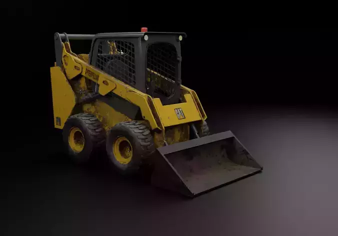 Bobcat machine 3d model