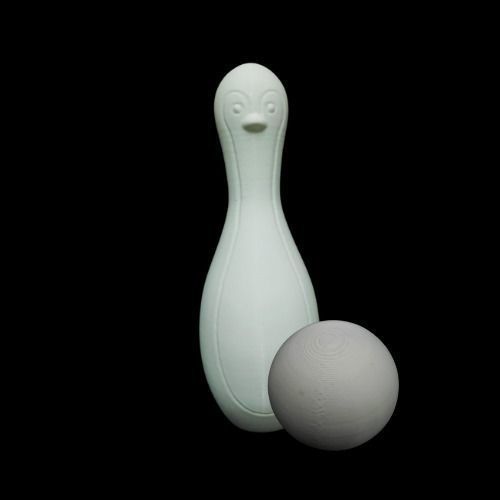 Penguin Bowling 3D print model_4