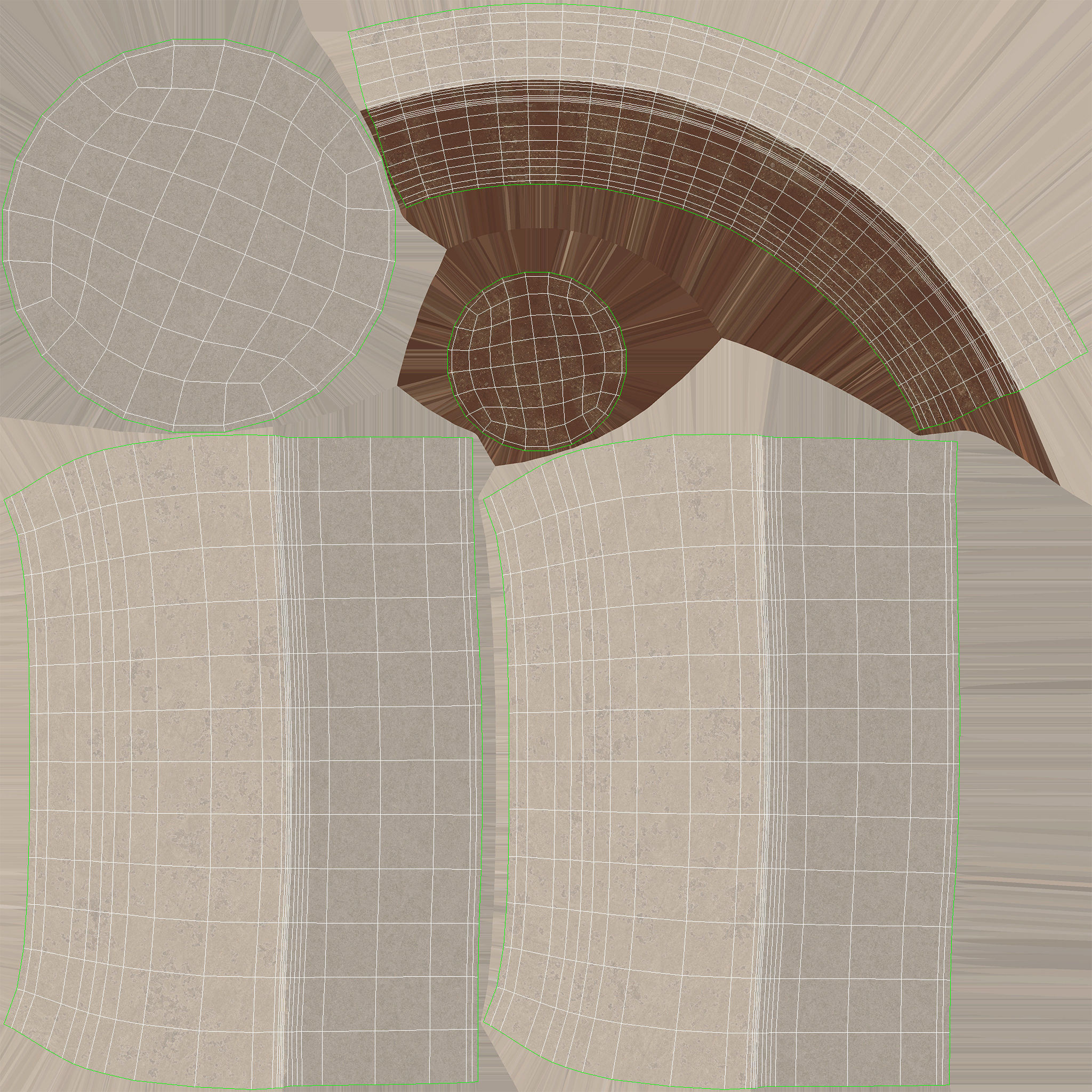 Pears in ceramic bowls 3D Model Collection_26