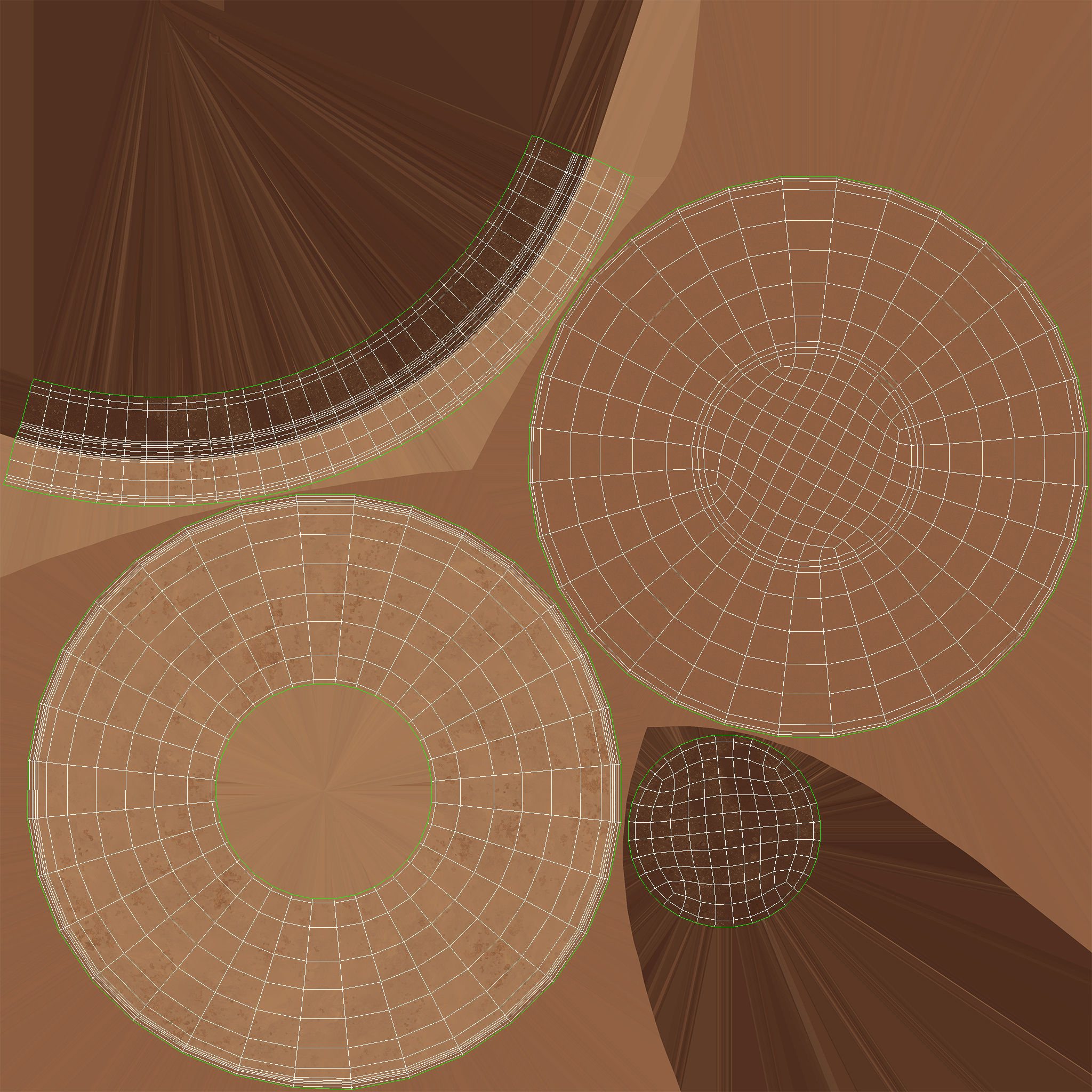 Pears in ceramic bowls 3D Model Collection_25