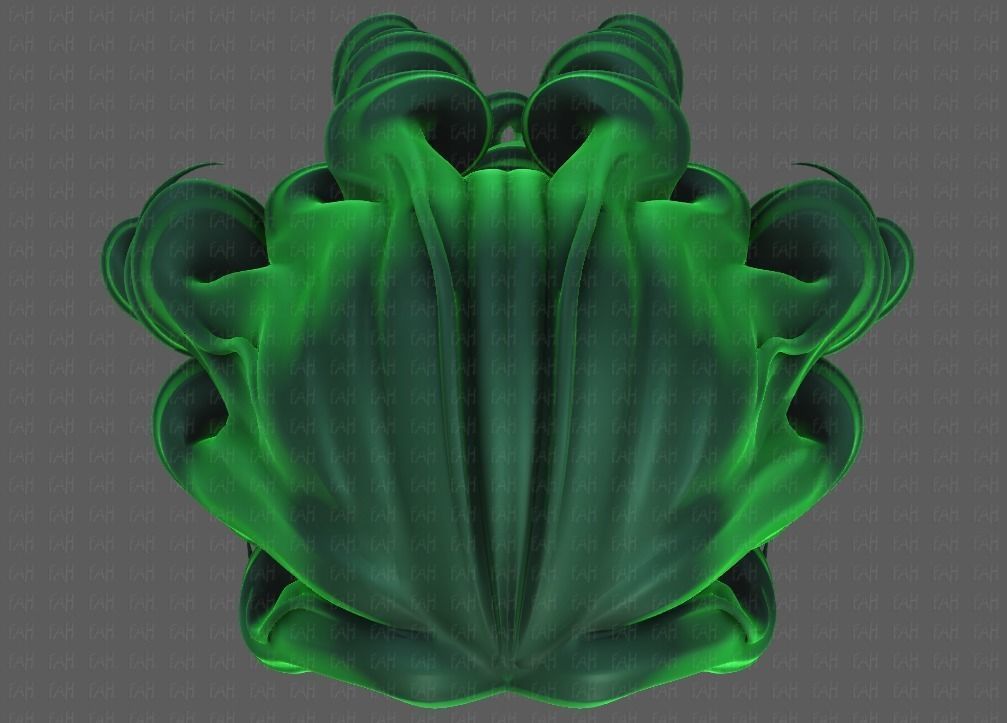 3D Hair style for girl V94 Low-poly 3D model_33