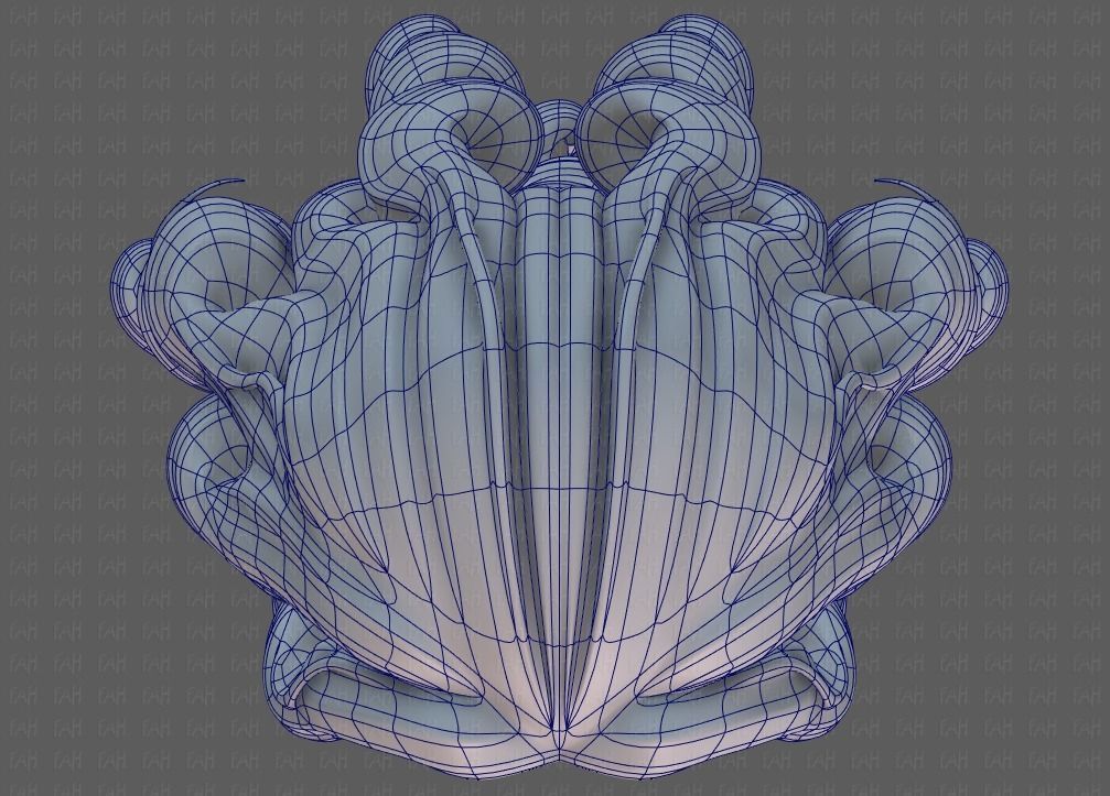 3D Hair style for girl V94 Low-poly 3D model_34