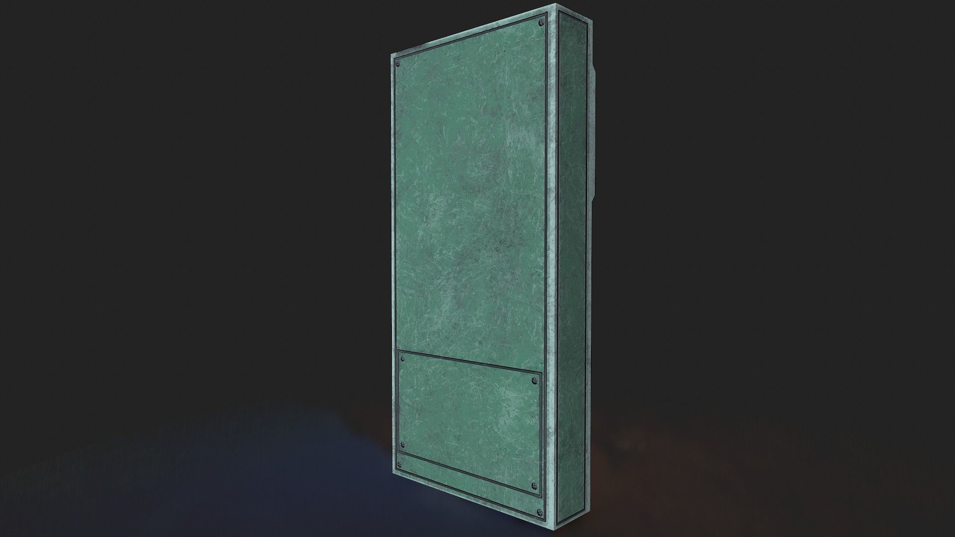 Detectors old phone Low-poly 3D model_12