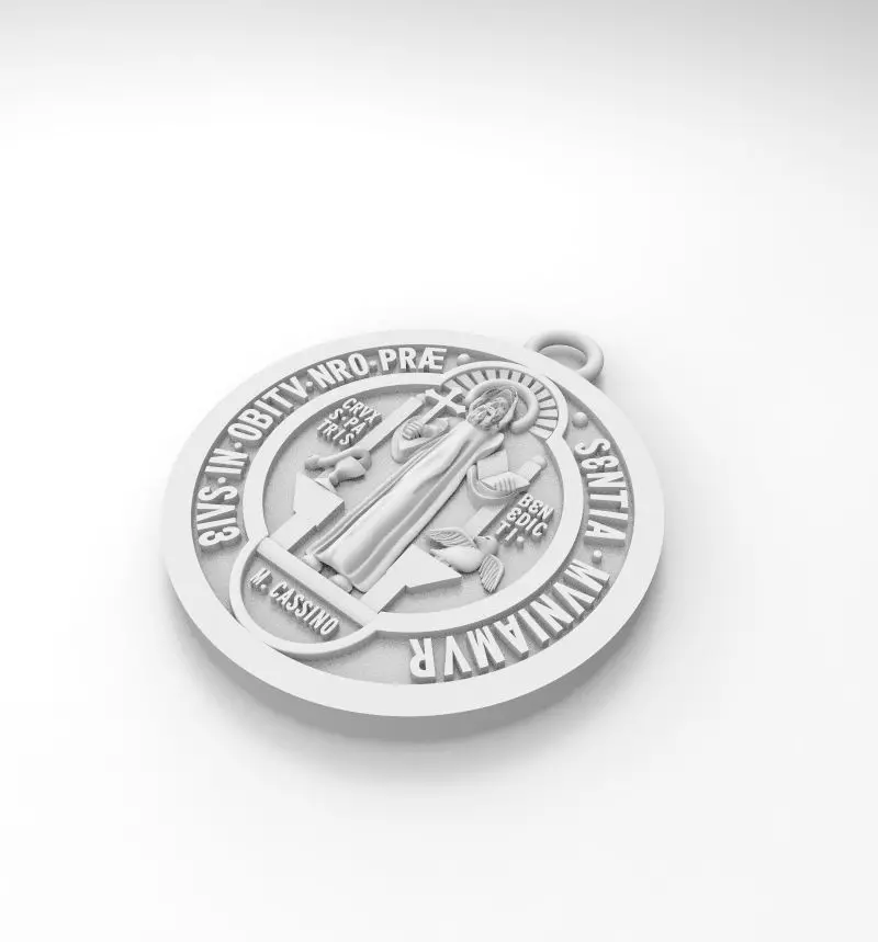 MEDALLA SAN BENITO 3D model_0