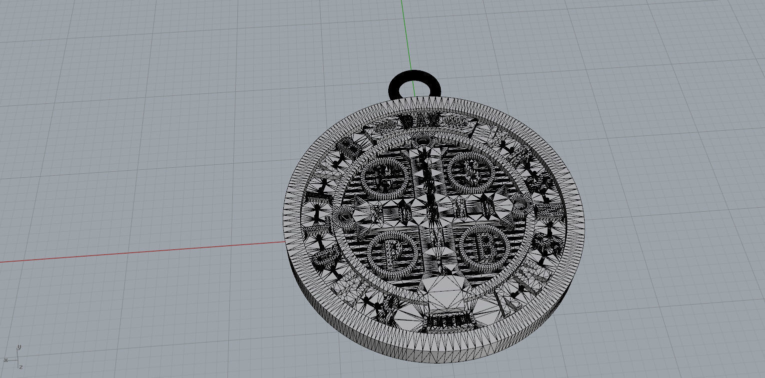 MEDALLA SAN BENITO 3D model_3