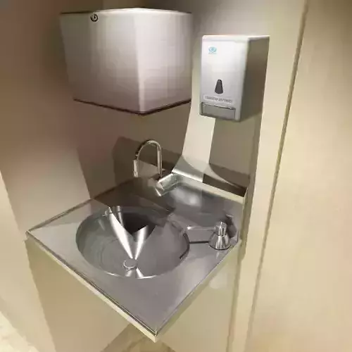 Commercial Hand Sink - Soap and Paper Towel