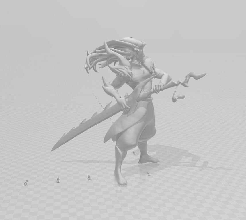 Truth Dragon Yasuo 3D Model 3D print model_1