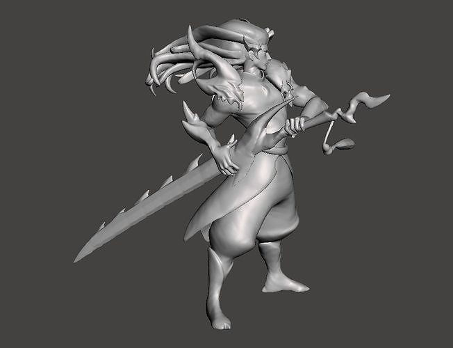 Truth Dragon Yasuo 3D Model 3D print model