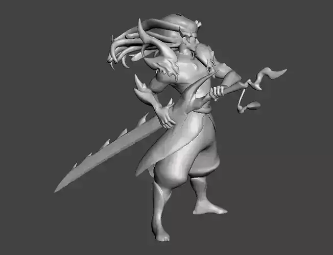 Truth Dragon Yasuo 3D Model