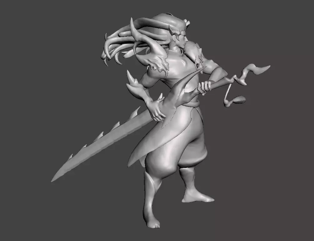 Truth Dragon Yasuo 3D Model 3D print model_0