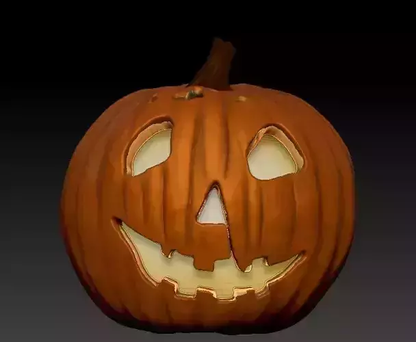 Halloween movie 1974 Pumpkin -PRINTABLE  3D print model