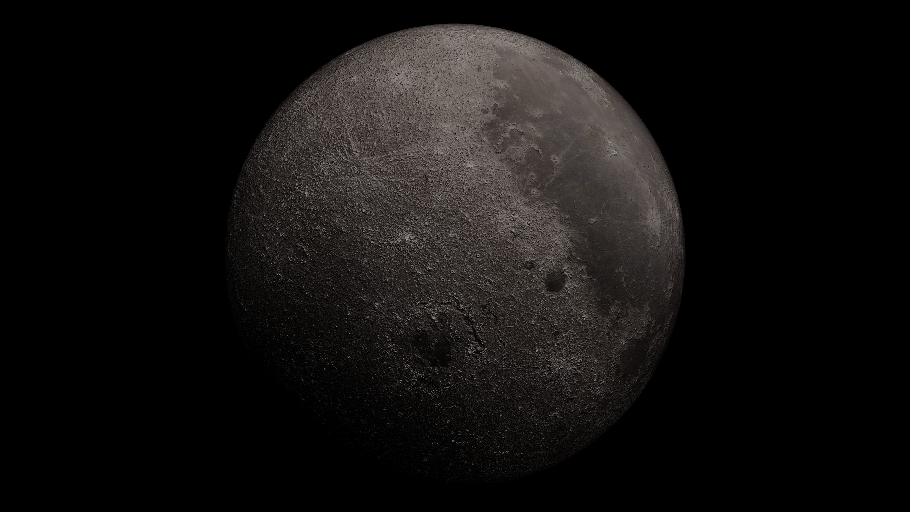 Animated moon 3D model_14