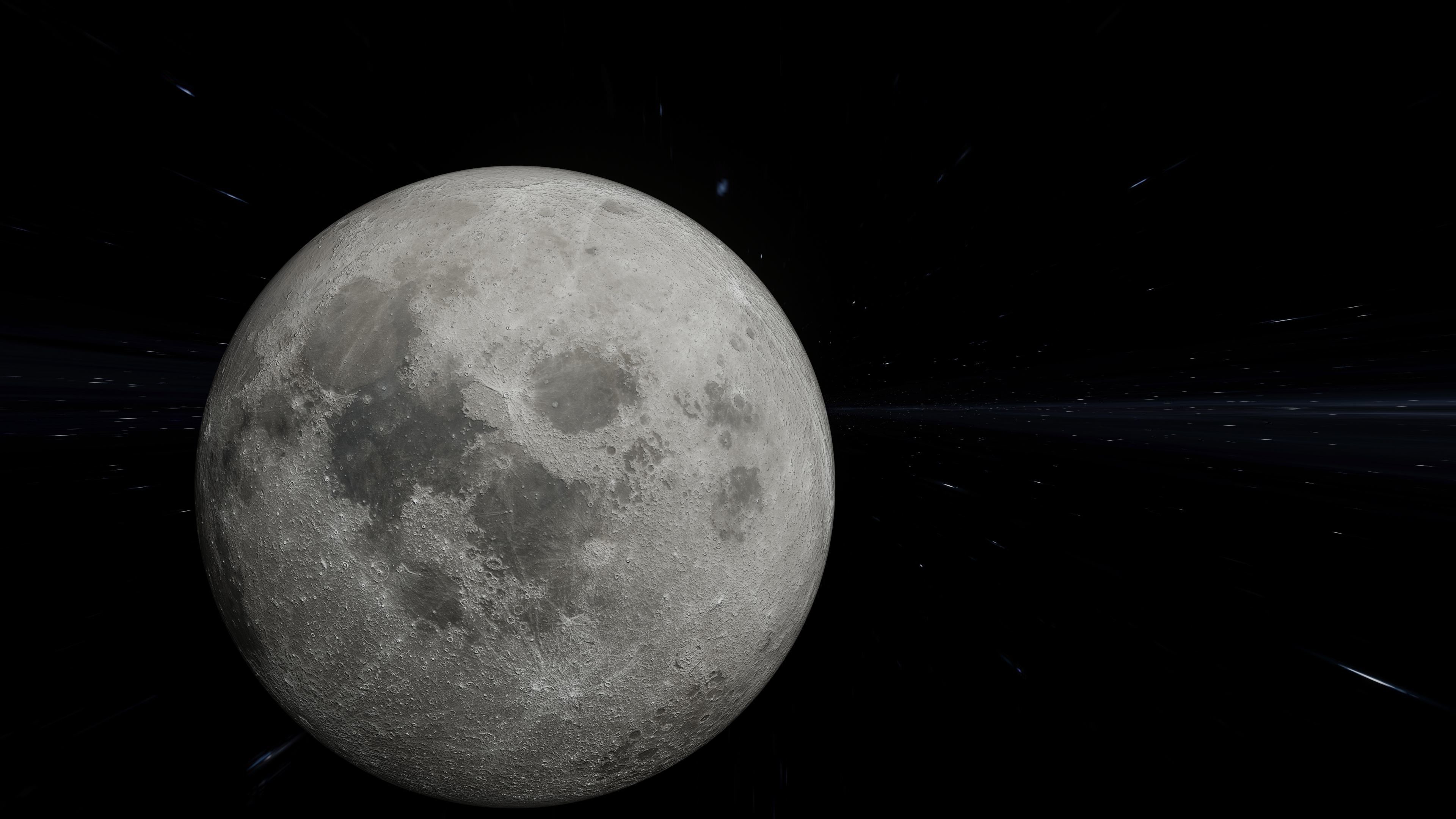 Animated moon 3D model_5
