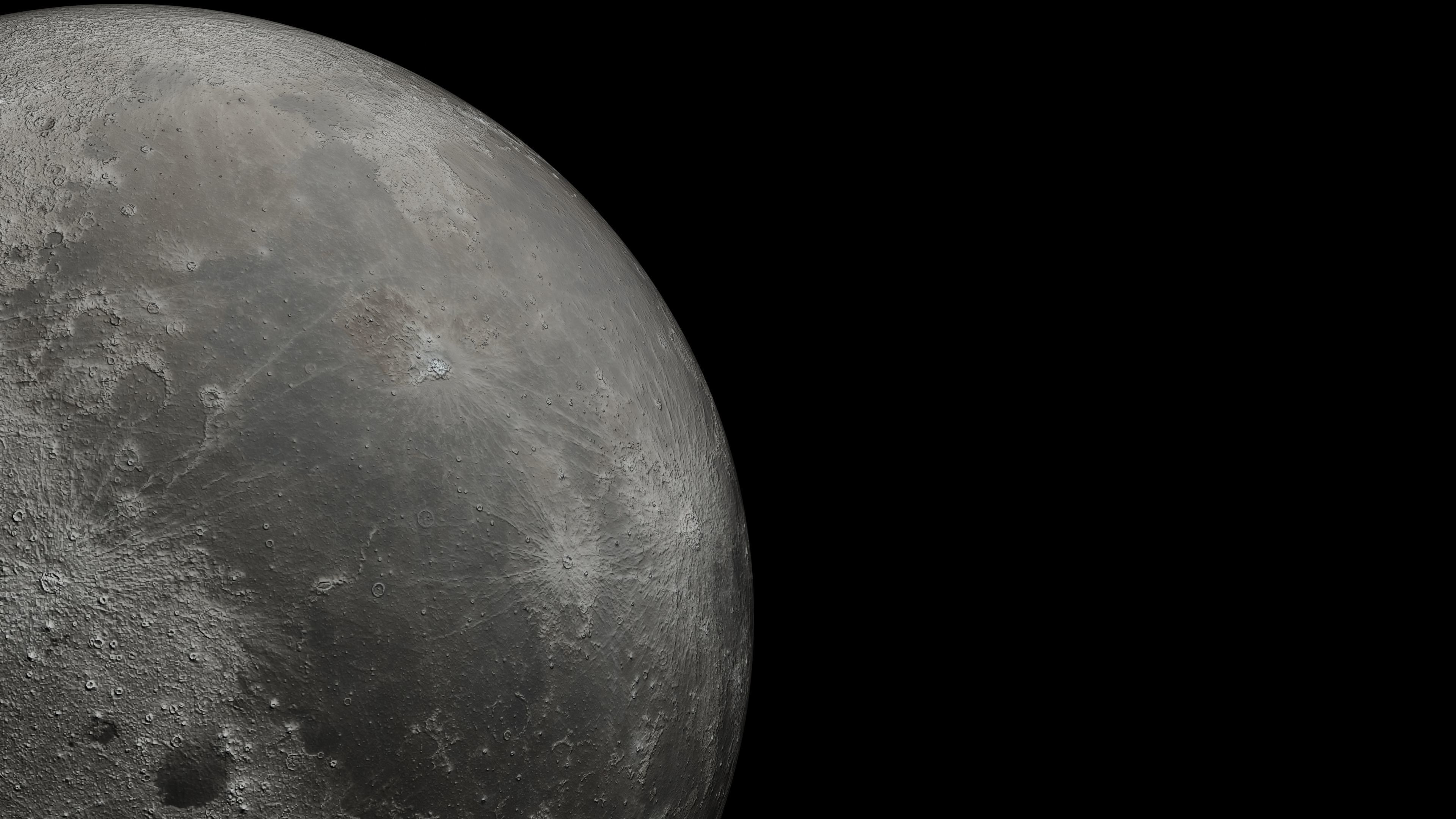 Animated moon 3D model_6
