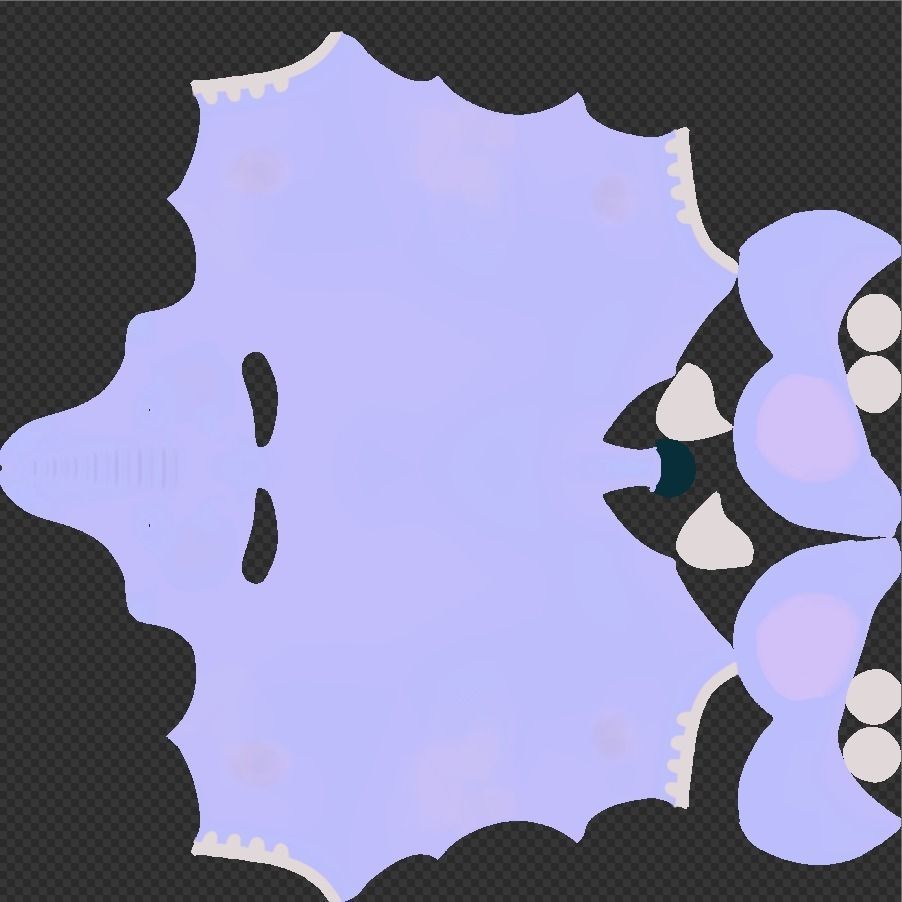 Cartoon Elephant -- Textured and Rigged Low-poly 3D model_5