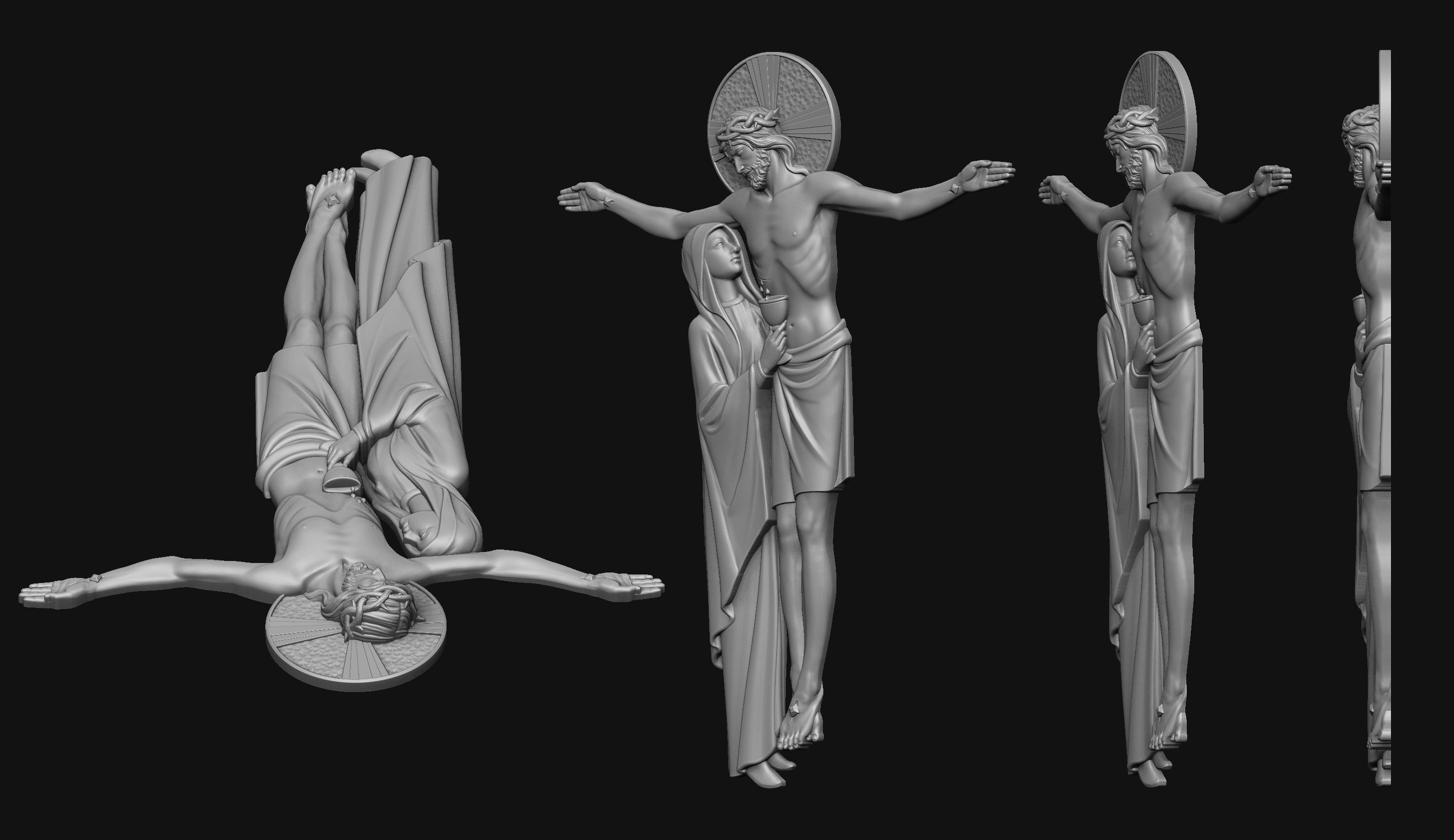 The Unity Cross of Schoenstatt Movement 3D print model_5