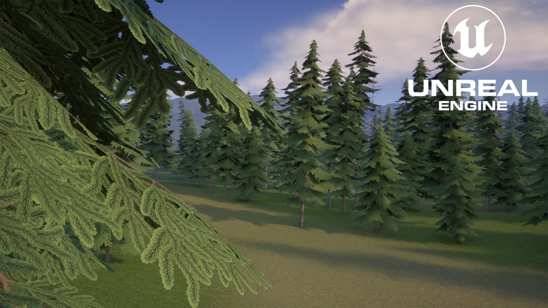Pine Tree Pack Low Poly G90 Low-poly 3D model_4