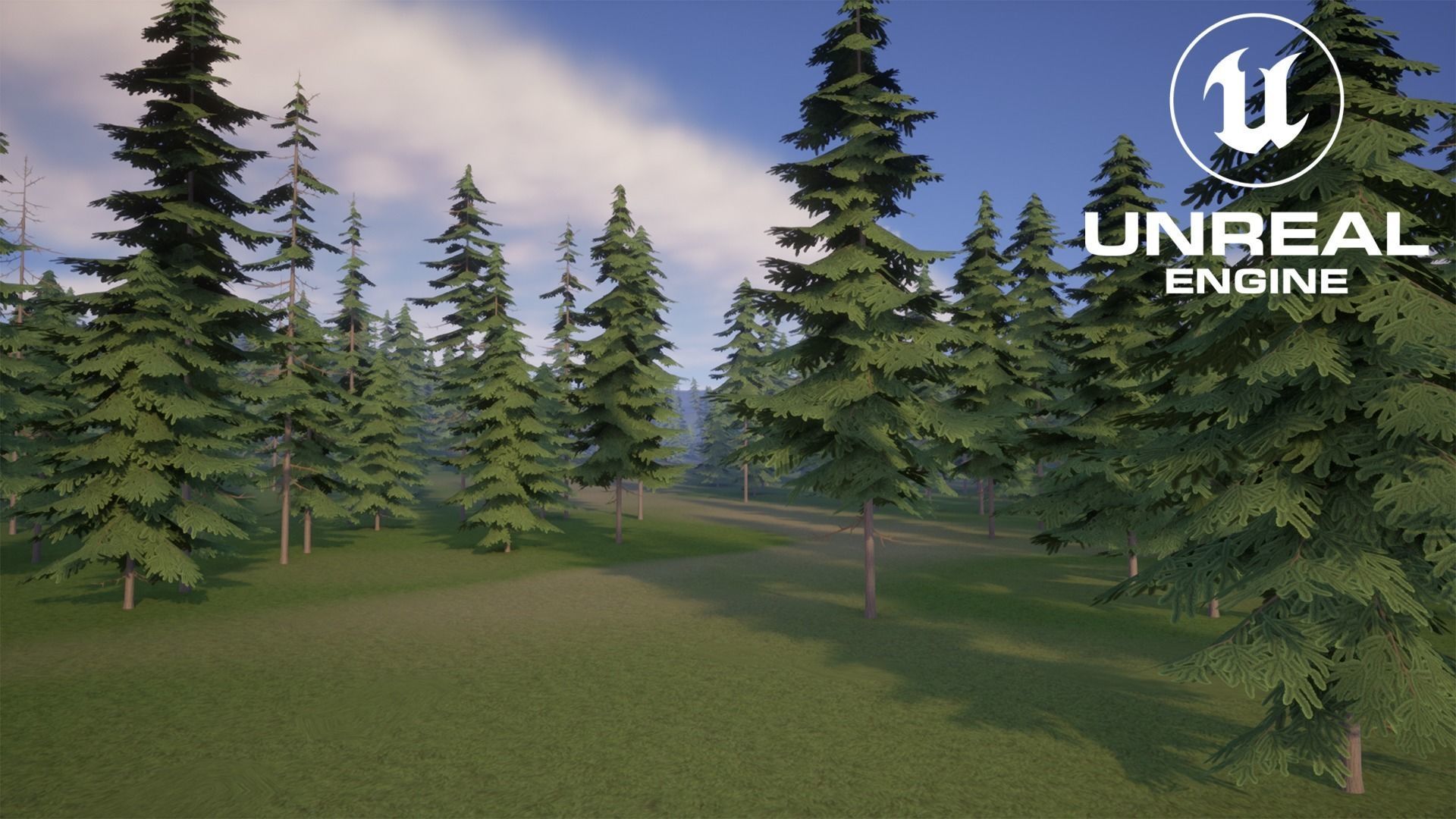 Pine Tree Pack Low Poly G90 Low-poly 3D model_3