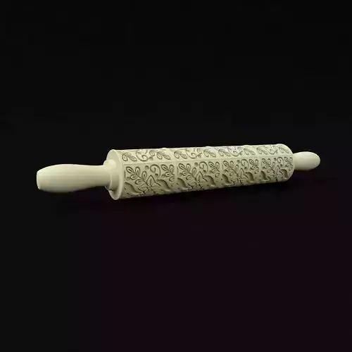 rolling pin cookie stencil