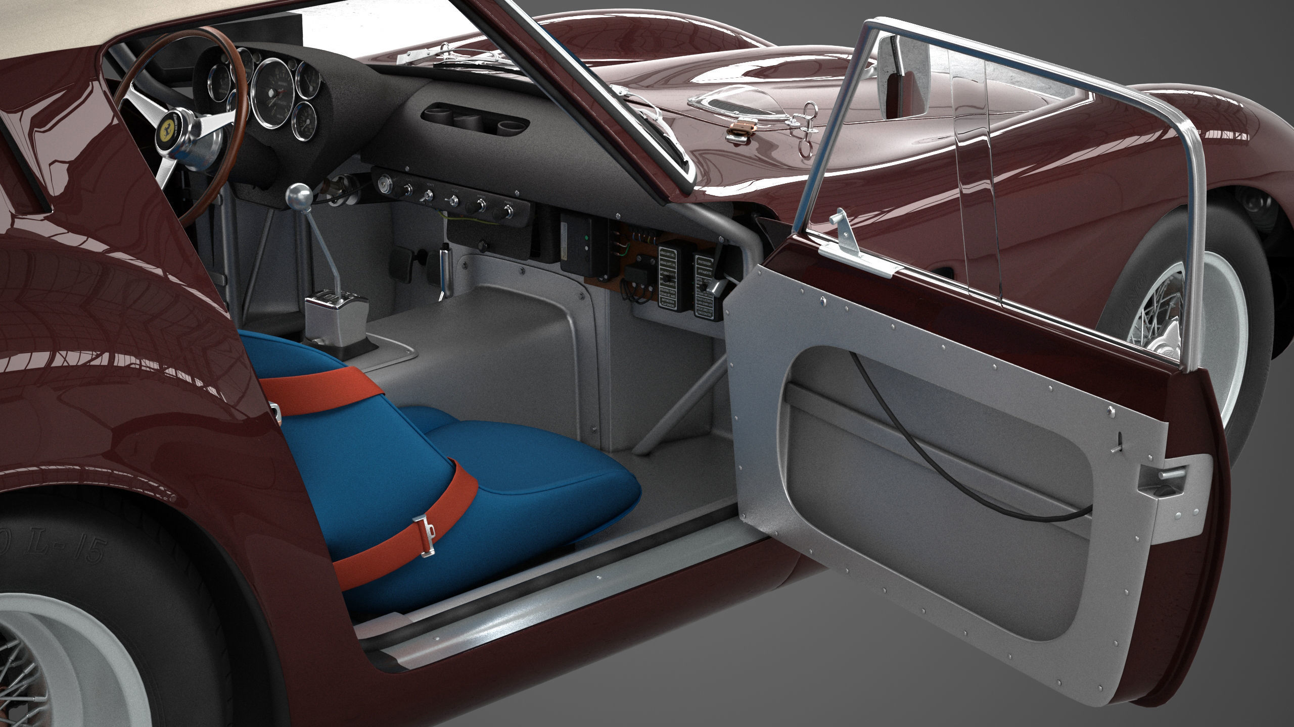 Ferrari 250 GTO - 3451GT - Complete 3D model_73