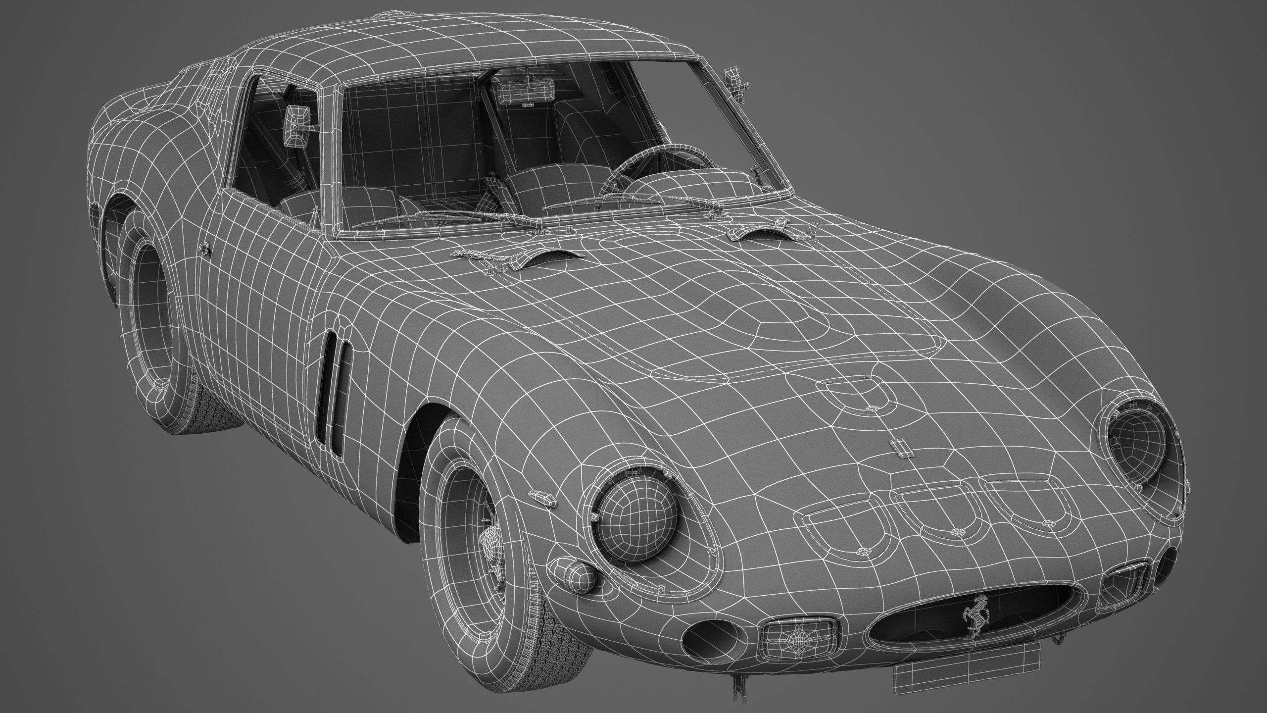 Ferrari 250 GTO - 3451GT - Complete 3D model_3