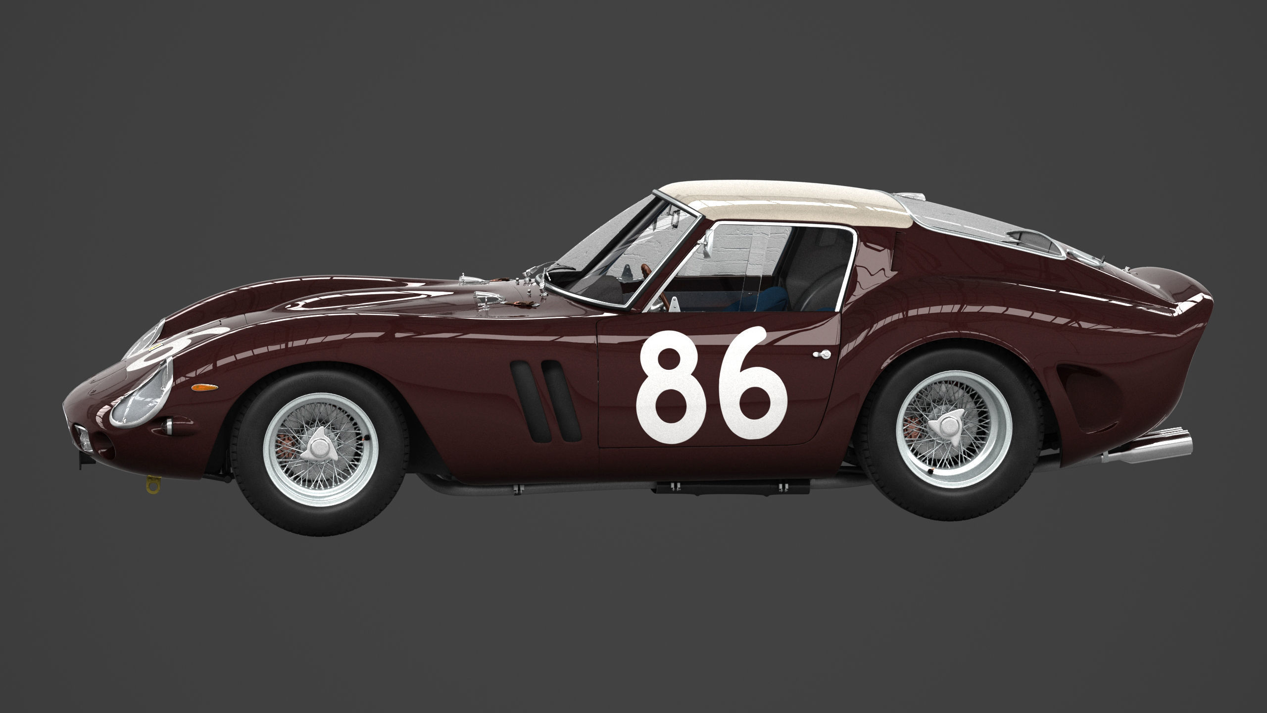 Ferrari 250 GTO - 3451GT - Complete 3D model_13