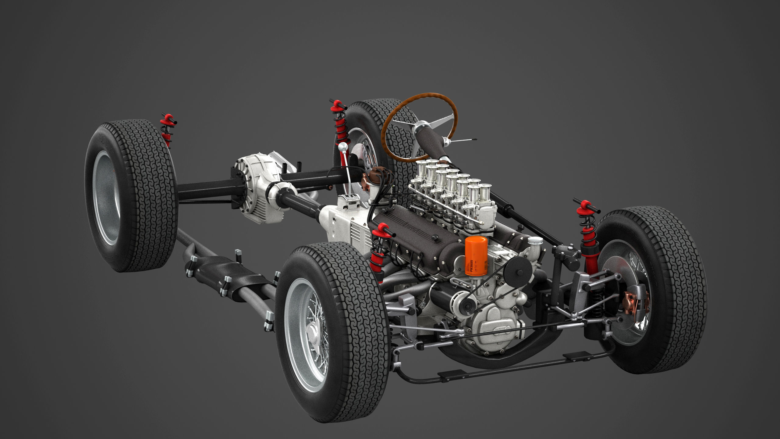 Ferrari 250 GTO - 3451GT - Complete 3D model_4